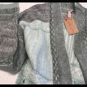 New Open Front Cardigan Sweater